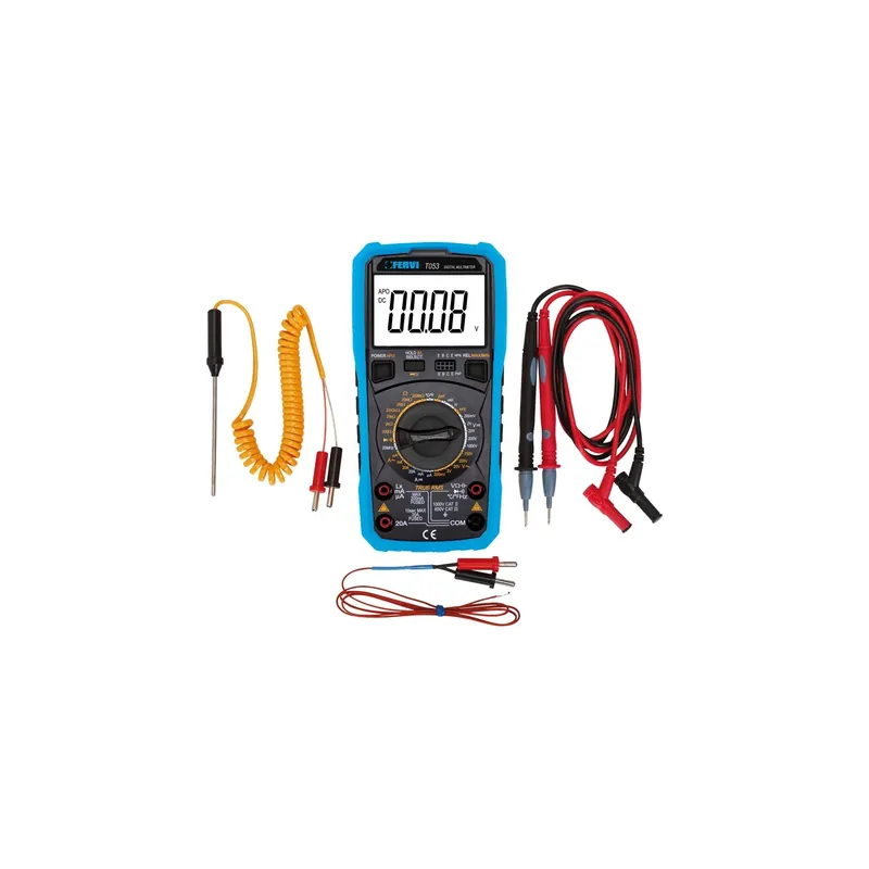 Multimetro digitale FERVI T053 Weekendaanbieding