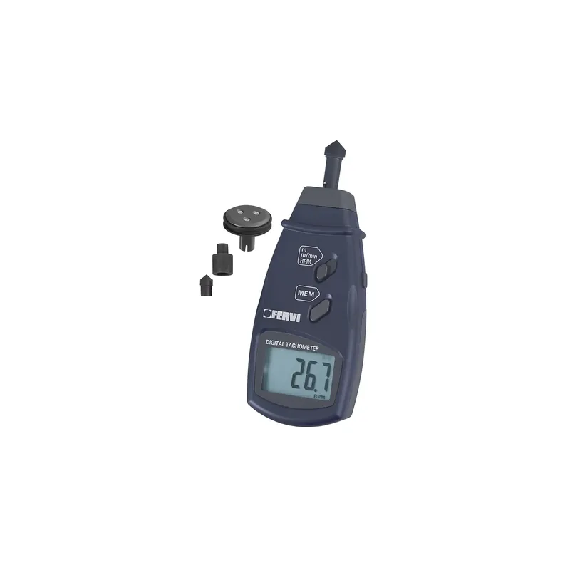 Flitsaanbieding Contagiri digitale a contatto FERVI C069 2,5 - 9999,9 rpm 0,05 - 999,99 m/min
