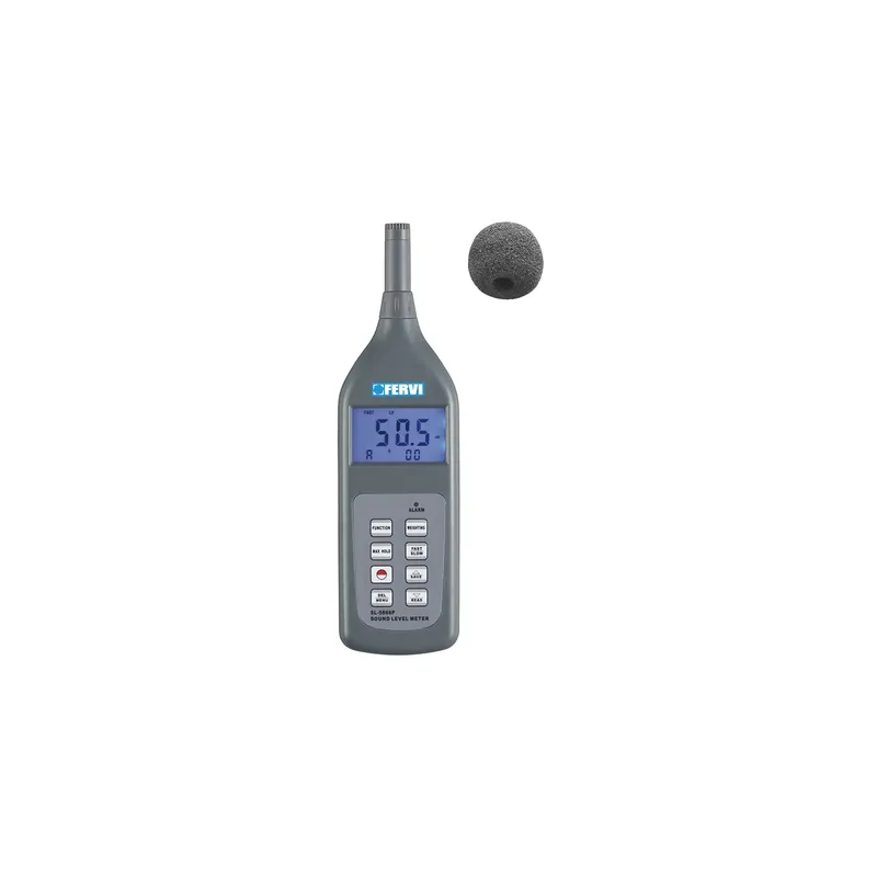 Actieprijs Fonometro integratore digitale FERVI F010 30 dB ÷ 130 dB (A) 32 dB ÷ 130 dB (C) 35 dB ÷ 130 dB (Lineare) 0,1 s