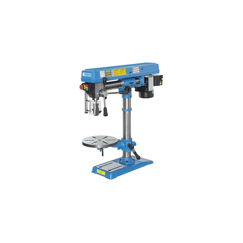 Flitsaanbieding Trapano da banco radiale con trasmissione a cinghia FERVI 0757 con foratura Ø 12/16/20 mm