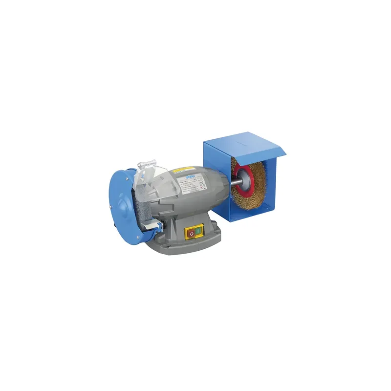 Smerigliatrice combinata da banco FERVI S510 con motore 230 V 50 Hz 400 W e spazzola 2950 rpm - Ø 150 x 20 x 16 mm Rechtstreeks Van De Fabrikant
