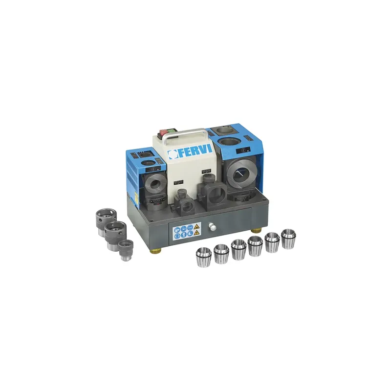 Laatste Kans Affilatrice per punte elicoidali FERVI A003/32 con capacità di affilatura 3 ÷ 32 mm e motore 230 V 50/60 Hz 250 W