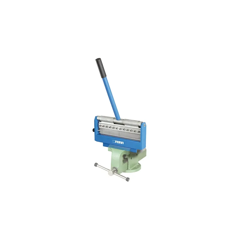 Speciale Aanbieding Mini piegatrice FERVI 0483 con larghezza 270 mm e max. spessore piegatura su lamiera ferrosa 2,5 mm