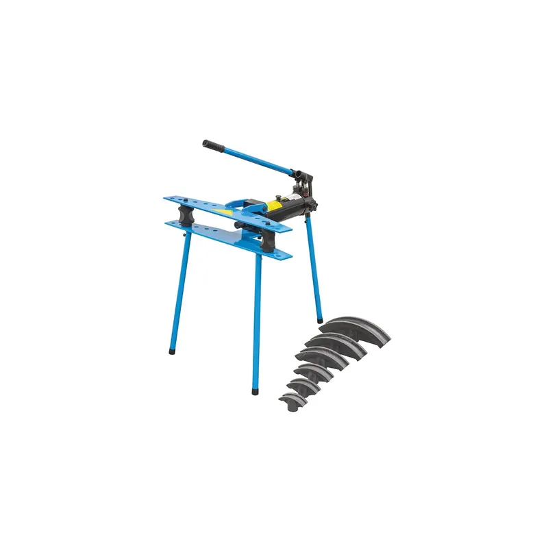 Curvatubi idraulico 1 2” - 2” FERVI 0893 con corsa pistone 250 mm, matrici 1/2” 3/4” 1” 1-1/4” 1-1/2” 2”gas e forza 10 tons N Nieuw