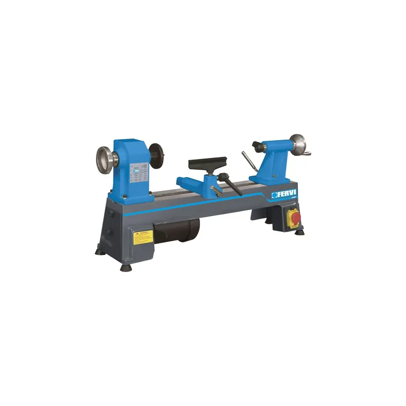 Superprijs Tornio da legno FERVI 0497/250 con diametro massimo tornitura 250 mm, distanza punte 457 mm e altezza punte 125 mm