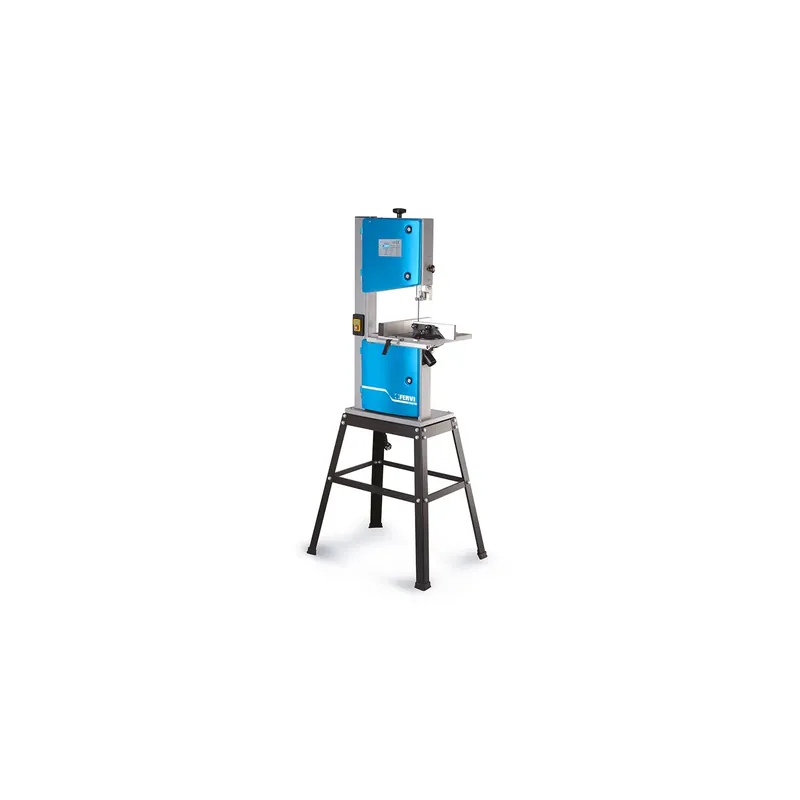 Sega a nastro per legno FERVI 0302/245 con capacità di taglio 245 x 120 mm, velocità 11 ÷ 16 m/s e volano Ø 255 mm Uitverkoop