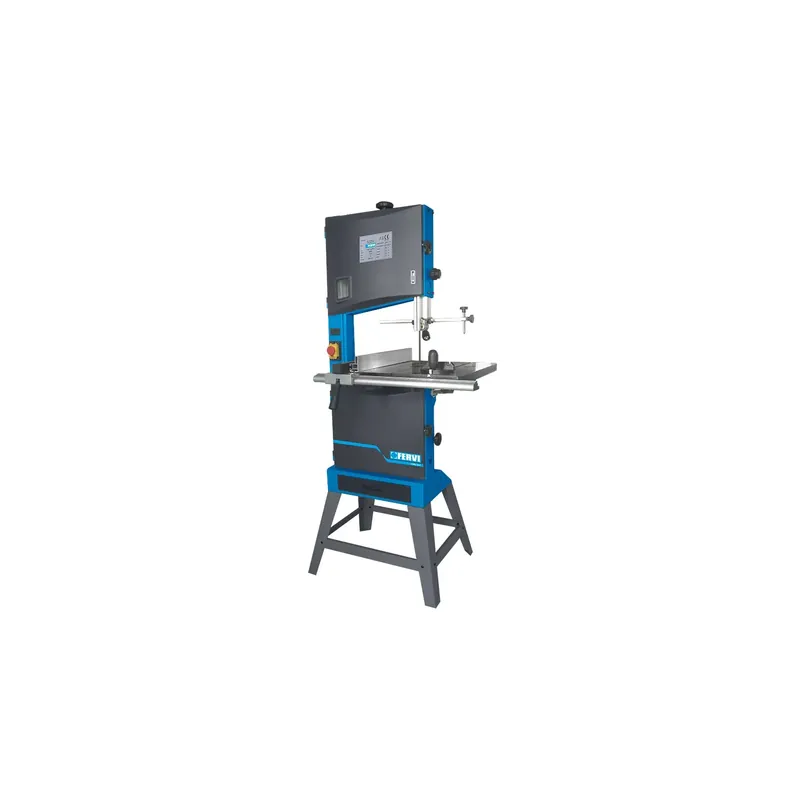 Sega a nastro per legno FERVI 0509/340 con capacità di taglio 340 x 225 mm, velocità 6 ÷ 12 m/s e volano Ø 347 mm Korting