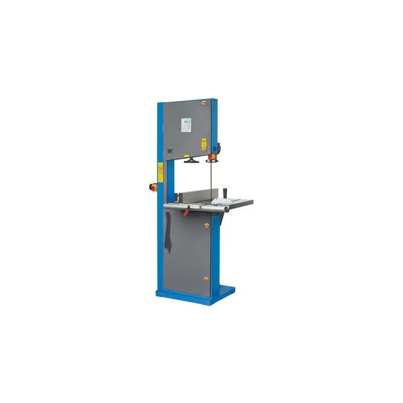 Sega a nastro per legno FERVI 0764/455 con capacità di taglio 445 x 330h mm, velocità 10 m/s e volano Ø 455 mm Direct Verzonden