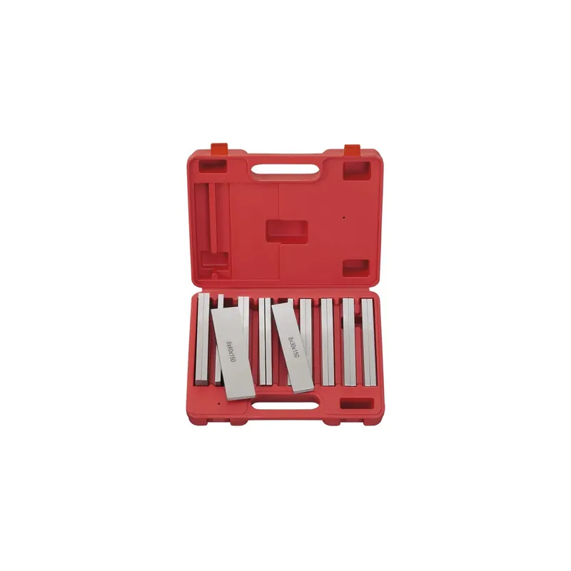 Direct Verzonden Serie parallele FERVI P017 con dimensioni 150 x 8 x (14-16-20-24-30-32-36-40-44) mm, durezza HRC 45 e precisione ± 0,005 mm