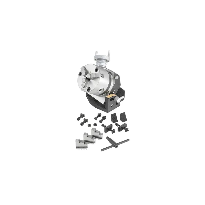 Tavola girevole basculante con mandrino FERVI T017/100 da mandrino 100 mm Korting