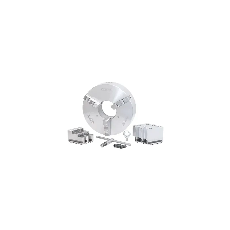 Mandrino autocentrante di precisione 3+3+3 griffe FERVI M075A/400 Veilige Betaling