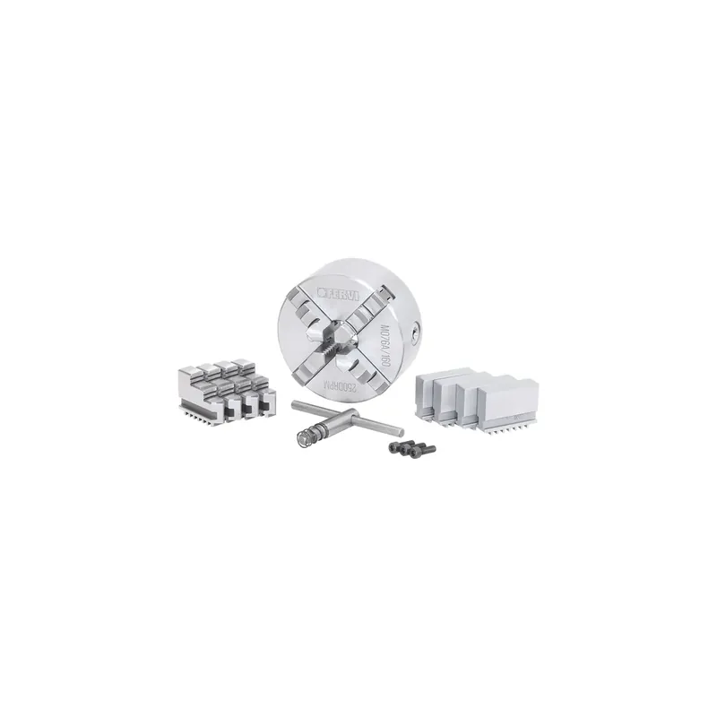 Mandrino autocentrante di precisione 4+4+4 griffe FERVI M076A/200 Must-Have