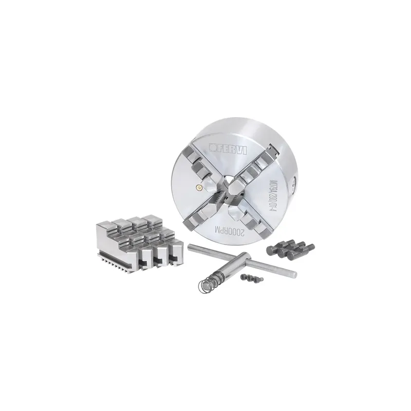 Mandrino a 4+4 griffe autocentrante di precisione Camlock FERVI M079A/250/D1-5 Direct Verzonden