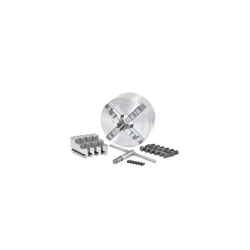Mandrino a 4+4 griffe autocentrante di precisione Camlock FERVI M079A/250/D1-6 Gratis Retour