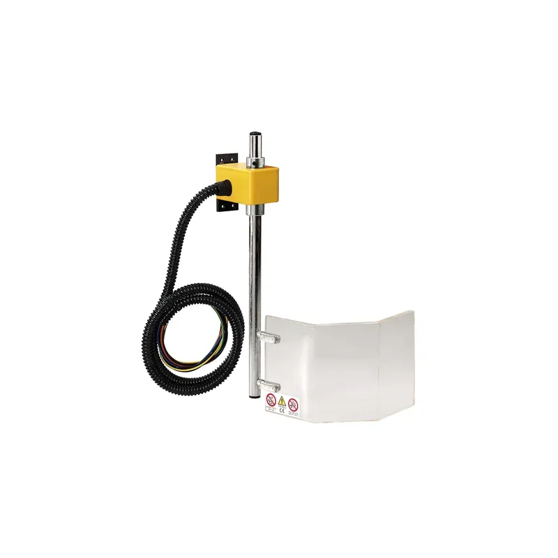 Premium Protezione antinfortunistica per macchine utensili FERVI P100/250 con asta 400 mm e schermo 150 x 230 H x L mm