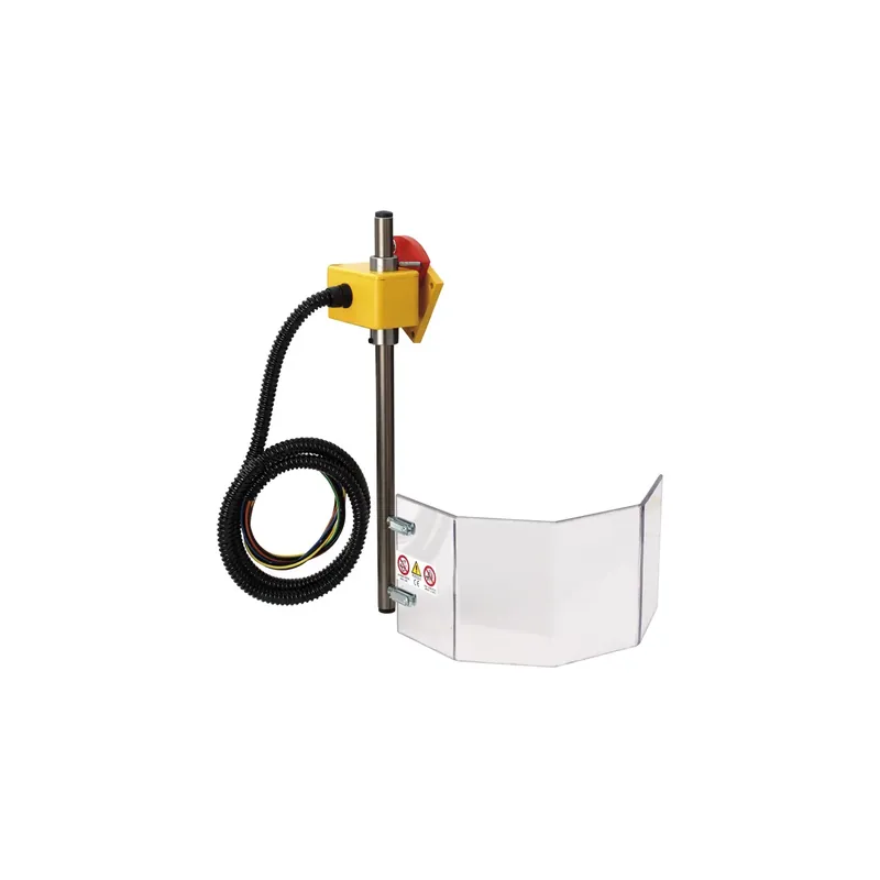 Protezione antinfortunistica per macchine utensili FERVI P101/300 con lunghezza albero 400 mm e schermo 150 x 350 H x L mm Voordeelprijs