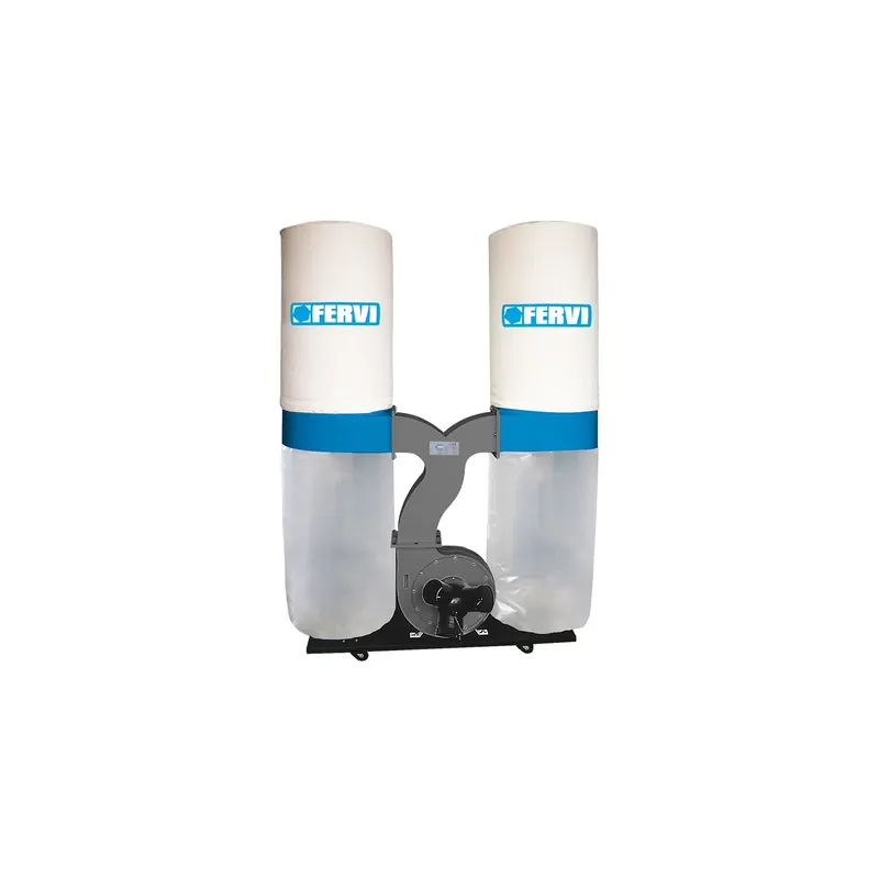 Aspiratore per trucioli carrellato FERVI 0496 con capacità filtrante 2,5 micron Hete Deal