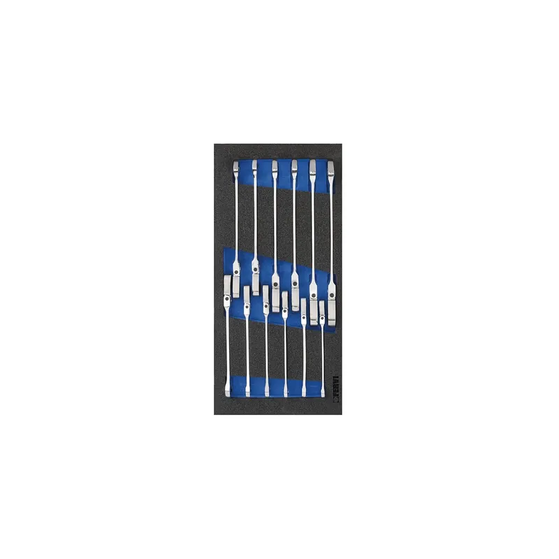 FERVI Serie Chiavi a Cricchetto Combinate Snodate - TM01/056 Koopje
