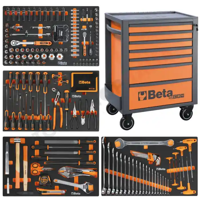 Carrello cassettiera portautensili 7 cassetti Beta RSC24/7 con 330 utensili Must-Have