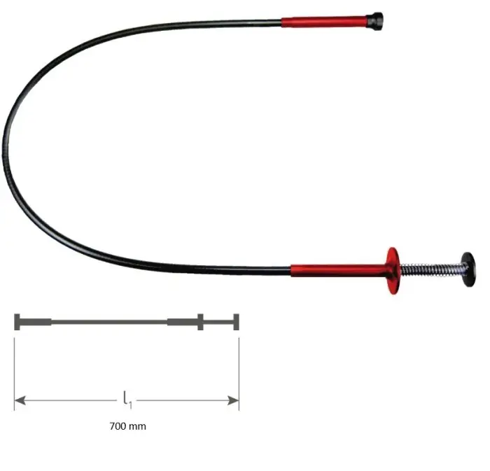 Seizoensaanbieding Utensile flessibile magnetico per raccolta parti metalliche ATHLET 2459 GR1