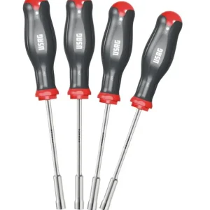 Express Levering Serie di 4 cacciaviti a bussola esagonale Usag 299 SE4 r r r Modello a bocca esagonale profonda per operare su viti sporgenti r Impugnatura ergonomica trimateriale con rivestimento soft grip, resistente ad olii ed agenti chimici r Corpo in acciaio speciale altamente legato al Cromo Vanadio r Esecuzione cromata r r r
Composizione del set r r r 1 pz mm 7 r 1 pz mm 8 r 1 pz mm 10 r 1 pz mm 13 r peso gr 720 r r
", "sku" "09673779", "brand" { "@type" "Thing", "name" "USAG" }, "offers" { "@type" "Offer", "priceCurrency" "EUR", "price" "65.98", "itemCondition" "http //schema.org/NewCondition", "availability" "http //schema.org/OutOfStock", "url" "https //www.toolshopitalia.it/shop/cacciaviti/serie-4-cacciaviti-a-bussola-esagonale-usag-299-se4", "seller" { "@type" "Organization", "name" "ToolShop Italia - Ferramenta Online" } }
}