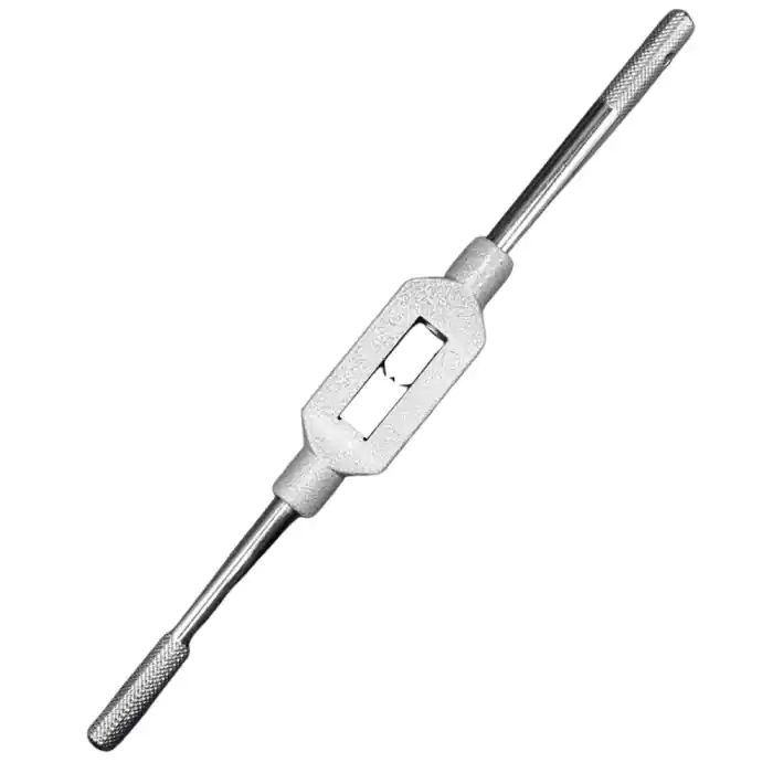 GIRAMASCHI ESTENSIBILE IN LEGA KRINO 15001 GR2 (per maschi M4-12) r r r DIN 1814 r MANICI CROMATI r CORPO PRESSOFUSO IN LEGA LEGGERA r r r
Per un corretto utilizzo del giramaschi si consiglia di verificare, una volta inserito e serrato il maschio senza sforzare, la buona coassialità tra maschio a mano e preforo da filettare eventuali disallineamenti portano a filettature inclinate o anche alla rottura del maschio. r
E’ buona norma, di tanto in tanto, ruotare il giramaschi di qualche giro in senso contrario per agevolare l‘evacuazione del truciolo e naturalmente è consigliato l’utilizzo di un appropriato olio da taglio. r
", "sku" "00175944", "brand" { "@type" "Thing", "name" "KRINO" }, "offers" { "@type" "Offer", "priceCurrency" "EUR", "price" "13.96", "itemCondition" "http //schema.org/NewCondition", "availability" "http //schema.org/InStock", "url" "https //www.toolshopitalia.it/shop/utensili-per-filettatura/giramaschi-estensibile-in-lega-krino-15001-gr2-m4-12", "seller" { "@type" "Organization", "name" "ToolShop Italia - Ferramenta Online" } }
} Superprijs