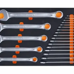 Beste Prijs Assortimento 22 chiavi combinate forchetta e poligonali Beta M01 in termoformato EVA