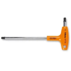 Chiavi maschio BETA 97T TX con impugnatura per viti TORX r r r Chiavi maschio cromate e piegate con impugnatura per viti con impronta Torx® r Prestazioni superiori ai modelli tradizionali a profilo completamente esagonale. r Estremità esagonali calibrate, per un perfetto accoppiamento con la vite. r L’accurato proporzionamento dell’impugnatura ergonomica, in funzione della dimensione della chiave, garantisce serraggi elevati anche in spazi ristretti. r r r r
", "sku" "09717374", "brand" { "@type" "Thing", "name" "BETA UTENSILI" }, "offers" { "@type" "Offer", "priceCurrency" "EUR", "price" "9.60", "itemCondition" "http //schema.org/NewCondition", "availability" "http //schema.org/InStock", "url" "https //www.toolshopitalia.it/shop/chiave-maschio-a-t-per-viti-torx-beta-97t-tx-torx-t6", "seller" { "@type" "Organization", "name" "ToolShop Italia - Ferramenta Online" } }
} Laatste Kans