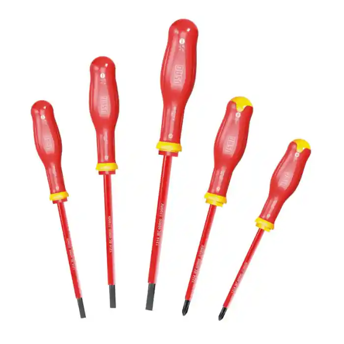 Finale Uitverkoop Assortimento set di 5 cacciaviti Usag 091 SH5 1000V taglio + croce
