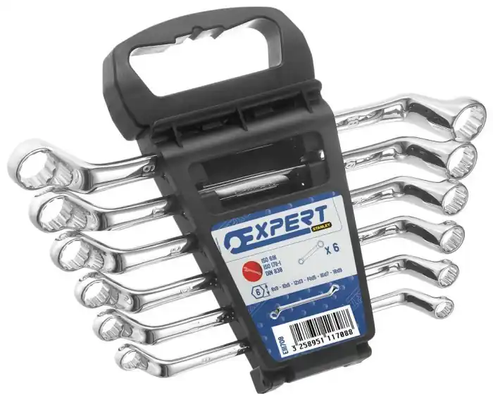 Uitverkoop Serie 6 chiavi poligonali curvate Stanley Expert E111708P