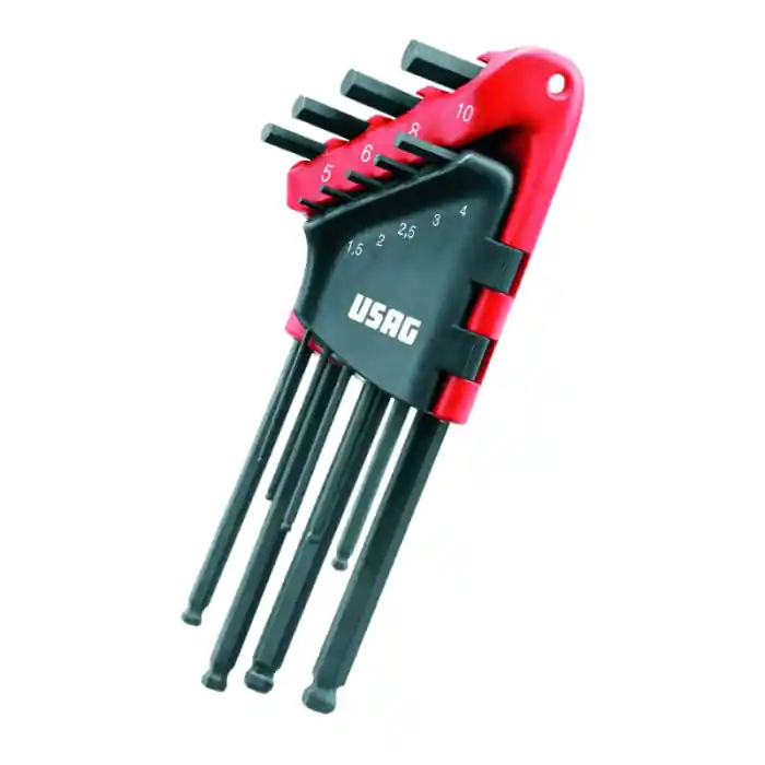 Koop Online Serie 9 chiavi brugola maschio esagonale testa sferica Usag 280 LTS/S9