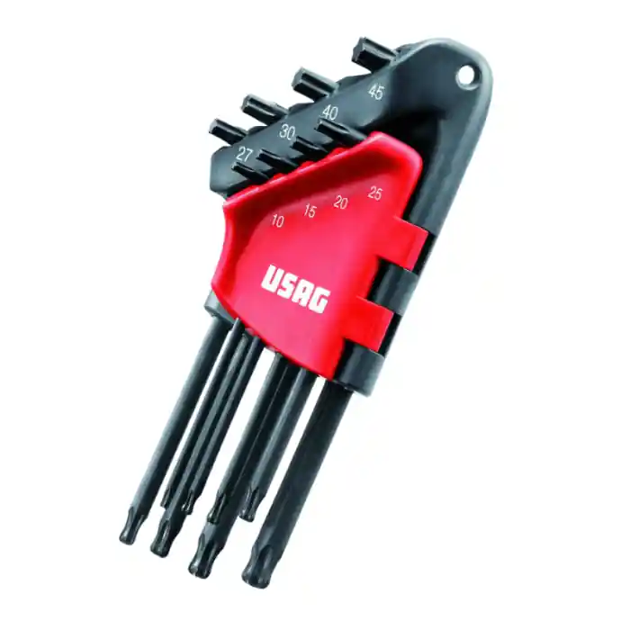 Serie 8 chiavi maschio testa sferica Torx Usag 280 LTSTX Lage Kosten