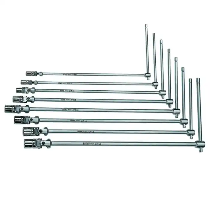 Assortimento Serie 8 chiavi a T snodate esagonali Usag 276 CE/SE8 7-19 mm Gecertificeerd