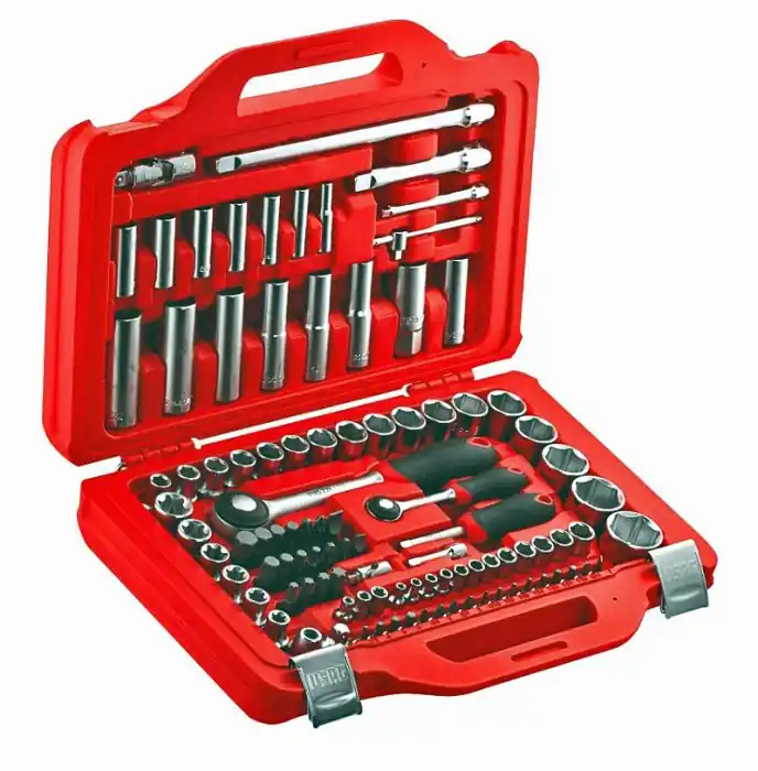 Chiavi a bussola + inserti avvitare Usag 601 1/4" + 1/2" J100 Finale Uitverkoop