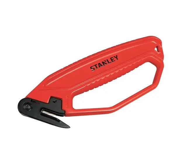 Lage Prijs Stanley 0-10-244 Coltello di sicurezza per taglio pellicole plastica e nastro adesivo
