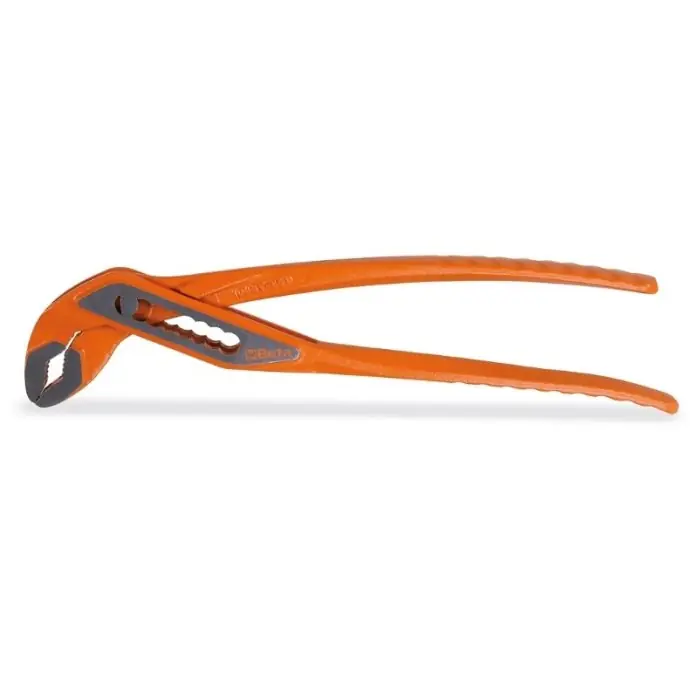 Meest Verkocht Pinza regolabile a 8 posizioni BETA 1048VN mm 250 r r r Pinza Poligrip, regolabile a cerniera chiusa verniciata arancio - Beta 1048VN r Geometria dei denti studiata per una presa migliore di tubi ed esagoni r Maggiore ampiezza dell‘angolo testa-impugnatura per una migliore ergonomia. r Impugnatura a sezione triangolare per adattarsi perfettamente alla mano, riducendo lo sforzo e aumentando l‘efficacia. r Modello regolabile; fino a 8 posizioni r Testa affusolata per permettere l‘accesso anche in spazi ristretti. r Chiodo cementato per garantire migliore resistenza all‘usura. r Fermo di contrasto per evitare lo schiacciamento accidentale della mano. r Realizzata in acciaio al Cromo-Vanadio, materiale di prima qualità, per conferire robustezza e durevolezza. r Conforme alla norma DIN ISO 8976. r r r
dettagli r r r L= lunghezza totale mm 250 r L1= mm 38 r A= apertura max mm 46 r S= spessore ganasce mm 13 r peso gr 354 r r r r
", "sku" "09692312", "brand" { "@type" "Thing", "name" "BETA UTENSILI" }, "aggregateRating" { "@type" "AggregateRating", "ratingValue" "5.00", "reviewCount" "4" }, "offers" { "@type" "Offer", "priceCurrency" "EUR", "price" "24.65", "itemCondition" "http //schema.org/NewCondition", "availability" "http //schema.org/InStock", "url" "https //www.toolshopitalia.it/shop/pinze-tronchesi-strettoi/pinza-regolabile-8-posizioni-beta-1048vn-250", "seller" { "@type" "Organization", "name" "ToolShop Italia - Ferramenta Online" } }
}
