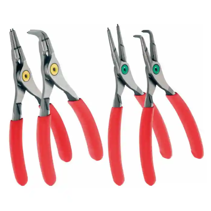 Gratis Retour Assortimento set 4 pinze per anelli elastici Usag 127 N/SE4