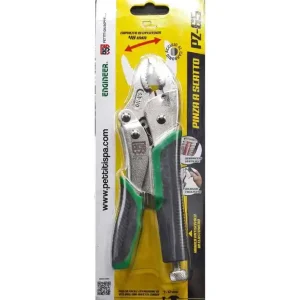 Pinza Grip a scatto mm 190 PETTITI PZ-65 per la facile estrazione di viti, bulloni e rivetti r r r Stabile serraggio verticale che evita slittamenti della testa della vite r Sistema di bloccaggio automatico per girare la vite senza dover tenere serrata la pinza r Il rilascio facilitato permette di aprire la pinza con una sola mano r Manico antislittamento in elastomero per una presa sicura r r r
CARATTERISTICHE r r r In acciaio al carbonio r Lunghezza pinza 190 mm r Taglio ø 2,3 mm r Vite ø 7 /12 mm r Peso 400g r r
", "sku" "09728882", "brand" { "@type" "Thing", "name" "PETTITI" }, "offers" { "@type" "Offer", "priceCurrency" "EUR", "price" "21.40", "itemCondition" "http //schema.org/NewCondition", "availability" "http //schema.org/InStock", "url" "https //www.toolshopitalia.it/shop/pinze-tronchesi-strettoi/pinza-grip-a-scatto-mm-190-per-estrazione-viti-pettiti-pz-65", "seller" { "@type" "Organization", "name" "ToolShop Italia - Ferramenta Online" } }
} Speciale Aanbieding