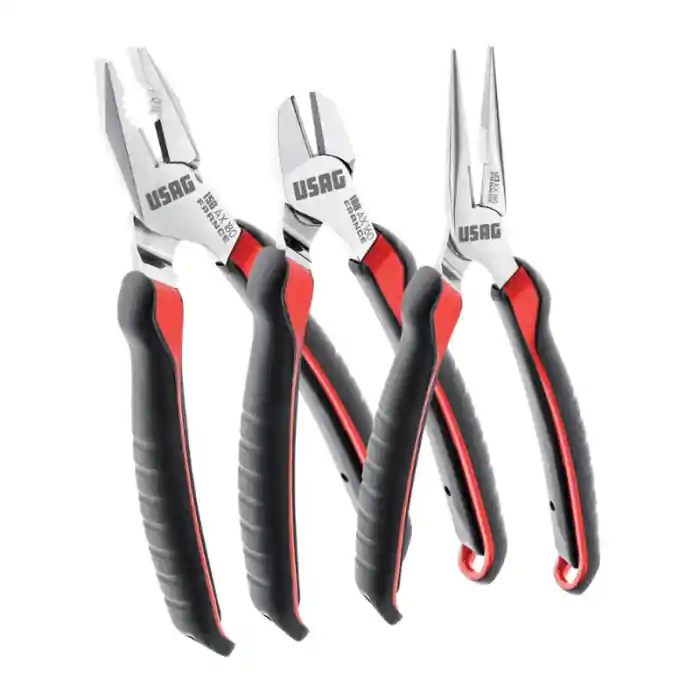 Tijdelijk Beschikbaar Assortimento set di 3 pinze USAG 150 AX/SE3