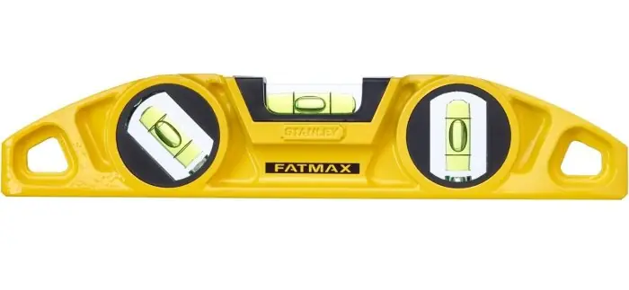 Stanley 0-43-603 Livella magnetica 3 bolle Torpedo FatMax 220 mm Bestseller