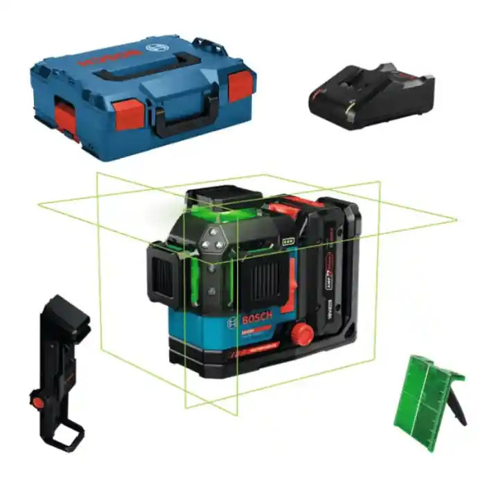 Livella laser a linee portata 120m Bosch Expert ELL18V-120-33 Populair