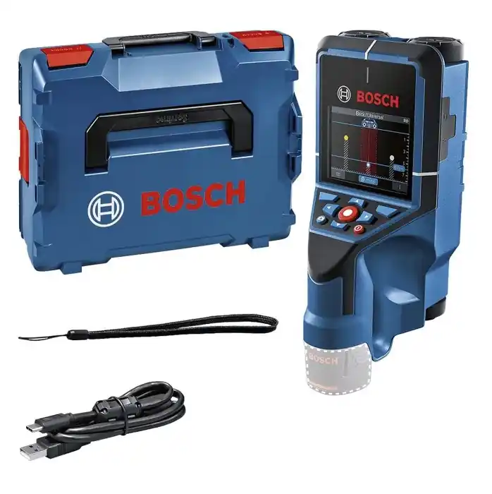 BOSCH D-TECT 200 C Professional Rilevatore metalli, cavi, tubi plastica, (fornito senza batteria) Voordeelprijs