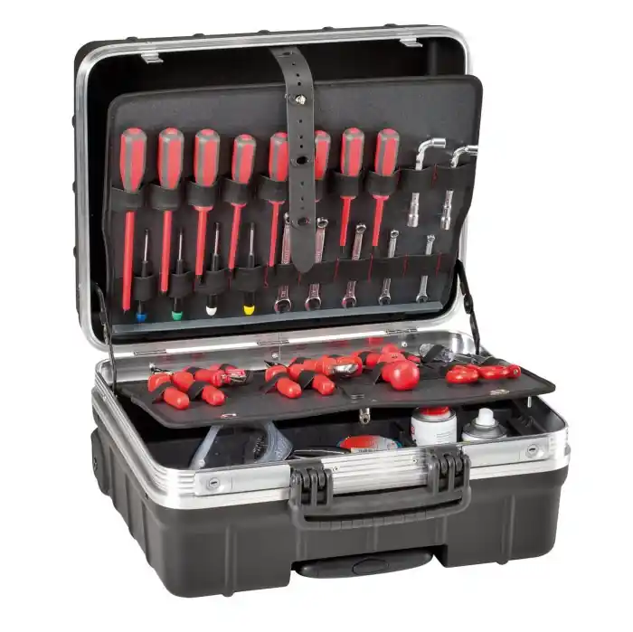 Flitsaanbieding Valigia porta utensili con trolley GT LINE Atomik Wheels PEL (vuota)