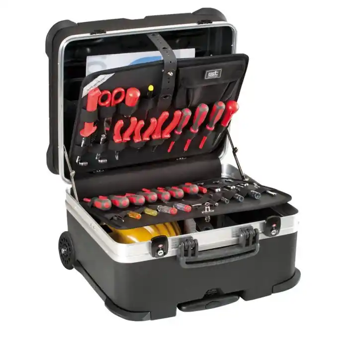 Valigia porta utensili con trolley GT LINE Rock Turtle 350 PEL (vuota) Finale Uitverkoop
