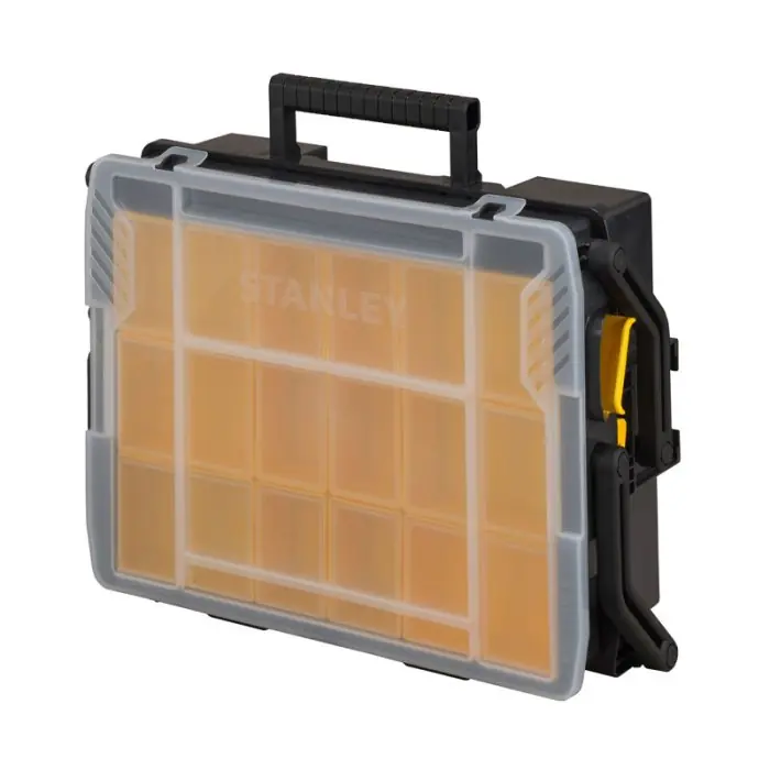 Favoriet Organizer Stanley Fatmax STST1-75540 SORT MASTER MULTILEVEL 18" r r r Combinazione di vaschette (6 piccole + 6 medie) nella parte superiore e scomparti nella parte inferiore - altamente personalizzabile. r Possibilità di accedere ad ogni livello separatamente. r Coperchio trasparente, maniglia. r Può essere sovrapposto ed agganciato ad un organizer Sort Master Junior. r Dimensioni cm 40 x 42 x 31,5 r r
", "sku" "09687257", "brand" { "@type" "Thing", "name" "STANLEY" }, "offers" { "@type" "Offer", "priceCurrency" "EUR", "price" "31.00", "itemCondition" "http //schema.org/NewCondition", "availability" "http //schema.org/OutOfStock", "url" "https //www.toolshopitalia.it/shop/valigie-e-porta-attrezzi/organizer-stanley-fatmax-stst1-75540-multilevel-18-vuoto", "seller" { "@type" "Organization", "name" "ToolShop Italia - Ferramenta Online" } }
}