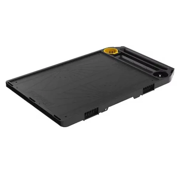 Voordeelprijs Modulo piano di lavoro DEWALT DWST08550-1 TOUGHSYSTEM 2.0 DXL r r r Dimensioni superficie 508 x 661 mm r Capacità di carico fino a 40 kg r r Peso 6 Kg r r r Potenzia la tua efficienza in cantiere con il Piano di Lavoro TOUGHSYSTEM® 2.0 DXL™ r r r Progettato per offrire una postazione di lavoro personalizzabile e funzionale, questo piano di lavoro è perfetto per chi desidera massimizzare l‘accessibilità e l‘organizzazione degli utensili. r r r r
CARATTERISTICHE r r r Postazione di lavoro personalizzabile Impila questa unità in modo sicuro sui cassetti DXL TOUGHSYSTEM® 2.0 o su qualsiasi modulo TOUGHSYSTEM® 2.0 (venduto separatamente). r Superficie di lavoro multi-task Amplia la tua area di lavoro utilizzando fori per viti integrati per montare travi 2X4 o integrando il compensato per creare un piano di lavoro robusto in loco. r Accesso rapido agli utensili Massimizza l‘accessibilità con le fessure integrate per appendere utensili elettrici e accessori su entrambi i lati. r r r
VANTAGGI AGGIUNTIVI r r r Ottimizza l‘organizzazione Mantieni gli utensili e gli oggetti essenziali in ordine con aree dedicate per le tazze estraibili TOUGHSYSTEM® 2.0 e utensili manuali. r Mobilità fluida L‘ampia maniglia ergonomica integrata permette di spostare facilmente la superficie di lavoro in cantiere. r Convenienza integrata Misura rapidamente con le marcature integrate sulla superficie e approfitta dei 2 portabicchieri per tenere a portata di mano bevande e piccoli accessori. r Capacità di carico pesante Affronta carichi pesanti con una capacità totale di 40 kg, garantendo la stabilità e la robustezza necessarie per un utilizzo intensivo. r r r
COMPATIBILITA’ r r r Questo piano di lavoro è compatibile con tutti i prodotti DEWALT® TOUGHSYSTEM® 2.0, permettendoti di espandere il tuo sistema di stoccaggio e ottimizzare la tua postazione di lavoro. r r
", "sku" "09800908", "brand" { "@type" "Thing", "name" "DEWALT" }, "offers" { "@type" "Offer", "priceCurrency" "EUR", "price" "71.80", "itemCondition" "http //schema.org/NewCondition", "availability" "http //schema.org/InStock", "url" "https //www.toolshopitalia.it/shop/banchi-lavoro-e-carrelli-portautensili/modulo-piano-di-lavoro-508x661-mm-dewalt-dwst08550-1-toughsystem-2-0-dxl", "seller" { "@type" "Organization", "name" "ToolShop Italia - Ferramenta Online" } }
}