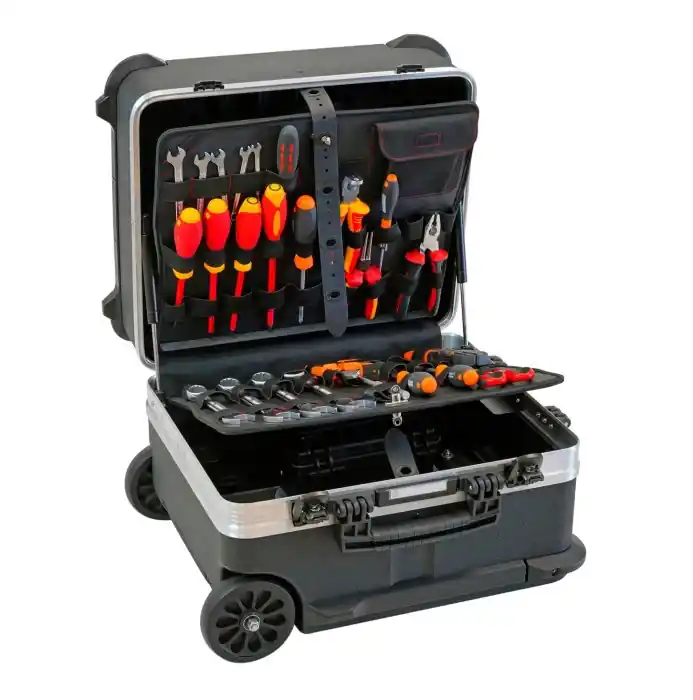 Meest Verkocht Valigia trolley porta utensili GT Line V-ROCK TURTLE PEL (vuota)