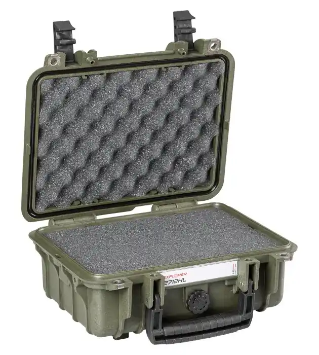 Valigia a tenuta stagna IP67 EXPLORER CASES 2712HL.G r r r Valigia a tenuta stagna in polipropilene di piccole dimensioni, prodotta con copolimero di formulazione proprietaria per una resistenza e leggerezza superiori. r Resistente agli urti, ai liquidi ed alla polvere, certificata* IP67 e MIL Stan. r Contenitore ideale per documenti, tablet, dispositivi elettronici, utensili e molto altro. r r r
CARATTERISTICHE GENERALI r r r Asole rinforzate per chiusura a lucchetto r Guarnizione iniettata in poliuretano ad alta tenuta r Valvola di pressione automatica r Maniglia rivestita in gomma antiscivolo r Coperchio rimovibile r Supporti anti ribaltamento r temperatura operativa tra -33°C e +90°C r r r
DIMENSIONI INTERNE r r r L LUNGHEZZA 276 mm r W LARGHEZZA 200 mm r D PROFONDITÀ 120 mm r COPERCHIO 35 mm r FONDO 85 mm r r r
DIMENSIONI ESTERNE r r r L LUNGHEZZA 316 mm r W LARGHEZZA 270 mm r D PROFONDITÀ 143 mm r r r
ALTRE SPECIFICHE r r r PESO VUOTA 1.32 Kg r PESO CON SPUGNA 1.46 Kg r VOLUME 6.60 lt r GALLEGGIABILITÀ 4.20 Kg /max r TEMPERATURA DI LAVORO°C min -33 / max +90 r r
", "sku" "09797598", "brand" { "@type" "Thing", "name" "EXPLORER CASES" }, "offers" { "@type" "Offer", "priceCurrency" "EUR", "price" "58.70", "itemCondition" "http //schema.org/NewCondition", "availability" "http //schema.org/InStock", "url" "https //www.toolshopitalia.it/shop/valigie-cassettiere-organizer/valigia-a-tenuta-stagna-ip67-explorer-cases-2712hl-g", "seller" { "@type" "Organization", "name" "ToolShop Italia - Ferramenta Online" } }
} Favoriet
