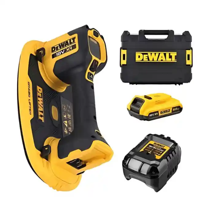Sollevatore a vuoto ventosa Dewalt DCE590D1T-QW 18V 2Ah in valigetta Betaalbaar