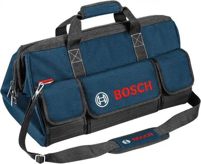 Borsone porta attrezzi-utensili Bosch Professional 1600A003BJ r r r Una resistente tuttofare spaziosa borsa portautensili di misura media, per riporre numerosi elettroutensili e accessori r Robustissima borsa portautensili di misura media realizzata in durevole poliestere, fondo rigido con profili di rinforzo e cerniere di standard industriale r Con questa borsa portautensili universale, concepita per gli artigiani molto impegnati, potrai riporre e trasportare numerosi elettroutensili e accessori r Molto spaziosa capiente borsa portautensili dalle misure di 480 mm x 280 mm x 300 mm, con numerose tasche per offrire ancora più spazio e un’ampia zona apribile, per un accesso agevole r r r
Caratteristiche principali del prodotto r
Trovare gli utensili che ti servono è un gioco da ragazzi. Con la borsa portautensili Bosch Professional di misura media, sarai sempre ben organizzato, con tutti i tuoi utensili nello stesso posto e a portata di mano, ogniqualvolta ti servano. Questa borsa è ideale per gli artigiani molto impegnati. L’abbiamo realizzata in resistente poliestere così potrai fare affidamento su questa robusta borsa portautensili per molto tempo. È spaziosa e offre numerose tasche per elementi aggiuntivi potrai così trasportare molti utensili e numerosi accessori. Quando riporrai il tuo equipaggiamento, un’ampia zona apribile a 180 gradi ti consentirà un accesso agevole. Durante gli spostamenti, apprezzerai le robustissime impugnature per il trasporto e il confortevole supporto della tracolla rinforzata. r r
Informazioni aggiuntive r
Questa pratica borsa portautensili è concepita per durare a lungo. Realizzata in resistente poliestere 600D, è dotata di robuste cerniere di standard industriale e di una stabile base dai robusti profili di rinforzo. La borsa portautensili è dotata di bande catarifrangenti, per una migliore visibilità. Le sue misure sono 480 mm x 280 mm x 300 mm. r
", "sku" "09788312", "brand" { "@type" "Thing", "name" "BOSCH PROFESSIONAL" }, "offers" { "@type" "Offer", "priceCurrency" "EUR", "price" "50.85", "itemCondition" "http //schema.org/NewCondition", "availability" "http //schema.org/InStock", "url" "https //www.toolshopitalia.it/shop/valigie-e-porta-attrezzi/borsone-porta-attrezzi-utensili-bosch-professional-1600a003bj", "seller" { "@type" "Organization", "name" "ToolShop Italia - Ferramenta Online" } }
} Bestel Nu